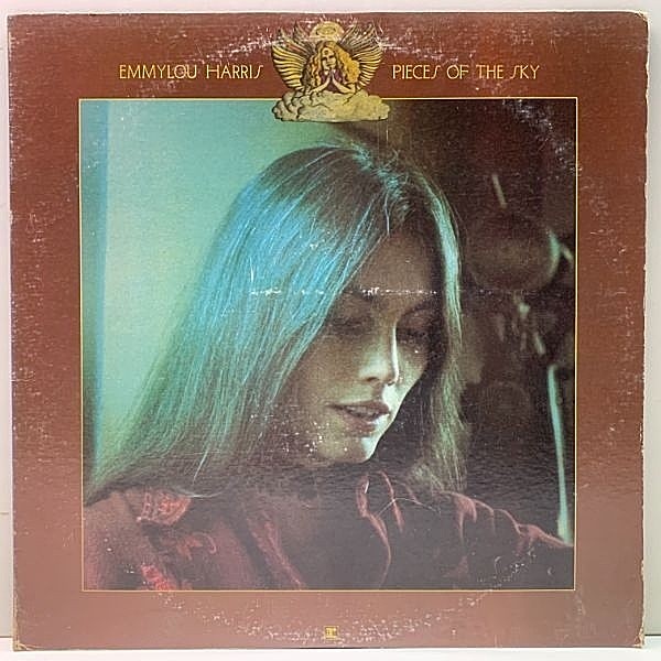 レコードメイン画像：美盤!! 初版 Wマーク無し MS規格 USオリジナル EMMYLOU HARRIS Pieces Of The Sky ('75 Reprise) AMOS GARRETT, JAMES BURTON, NICK DeCARO