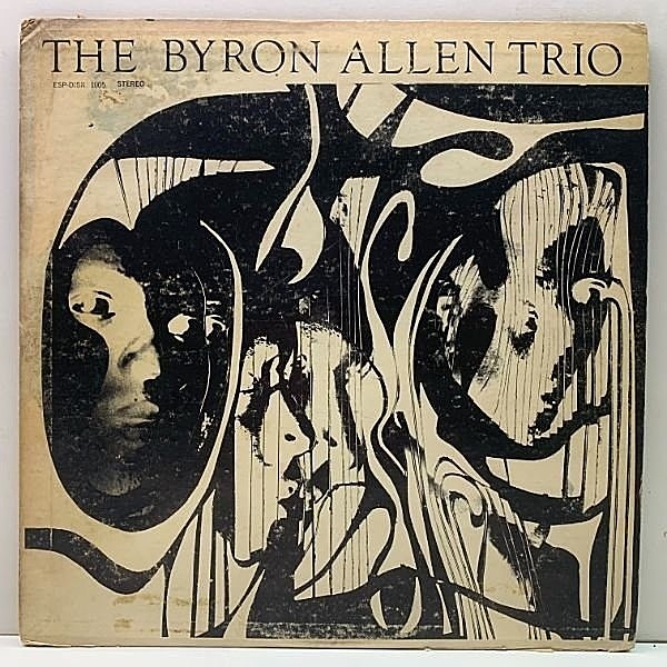 レコードメイン画像：【ORNETTE COLEMANが推薦】USオリジナル 耳 Plastylite刻印 THE BYRON ALLEN TRIO ('65 ESP 1005) NYアヴァン FREE JAZZ フリージャズ