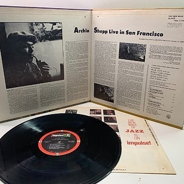 ARCHIE SHEPP / Live In San Francisco (LP) / Impulse