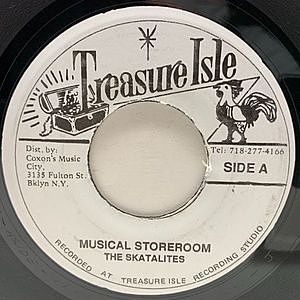 レコード画像：SKATALITES / JUSTIN HINDS & THE DOMINOES / Musical Storeroom / Corner Stone