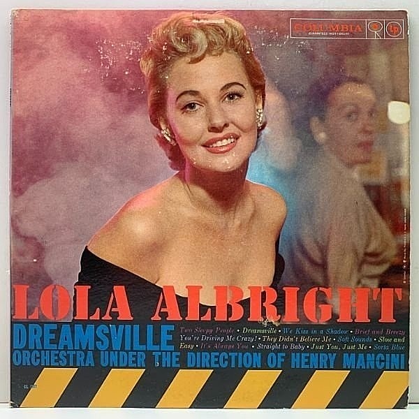 レコードメイン画像：良好!! MONO 初版 6eye 深溝 USオリジナル LOLA ALBRIGHT Dreamsville ('58 Columbia) ローラ・アルブライト 米 初回 モノラル LP