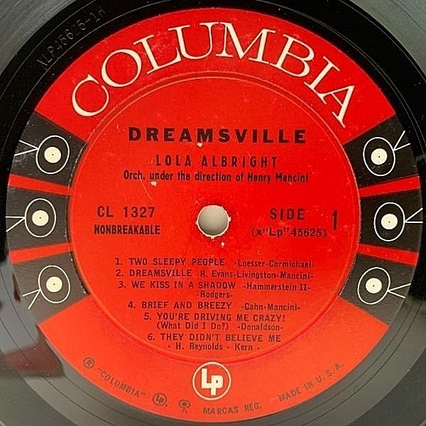 LOLA ALBRIGHT / Dreamsville (LP) / Columbia | WAXPEND RECORDS