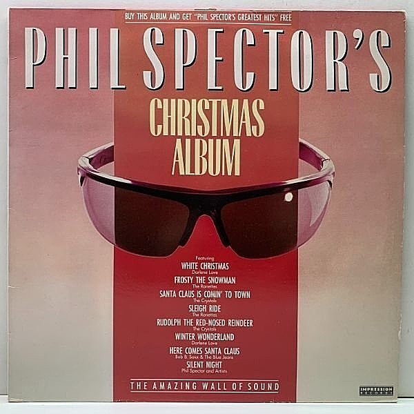 レコードメイン画像：良好!! UKプレス Phil Spector's Christmas Album (A Christmas Gift For You From Philles) RONETTES, CRYSTALS, PHIL SPECTOR クリスマス