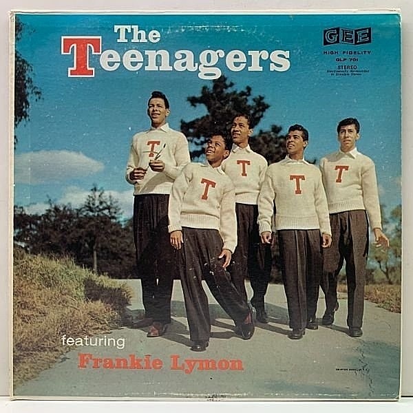 レコードメイン画像：レアな美品!! プロモ MONO US初期プレス THE TEENAGERS Featuring FRANKIE LYMON ('56 Gee) フランキー・ライモン 米 モノラル 2ndプレス
