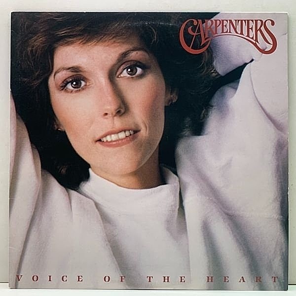 レコードメイン画像：美盤!! USオリジナル CARPENTERS Voice Of The Heart ('83 A&M) カレン最後のレコーディング曲『Now』など収録 | 手書きマトRCA