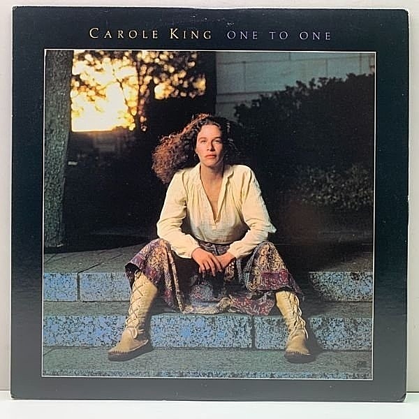 レコードメイン画像：【全編新曲構成の意欲作】極美盤!! USオリジナル CAROLE KING One To One (Atlantic) Danny Kortchmarらシティの3人に、Eric Johnsonも参加