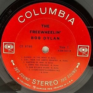 BOB DYLAN / The Freewheelin' Bob Dylan (LP) / Columbia