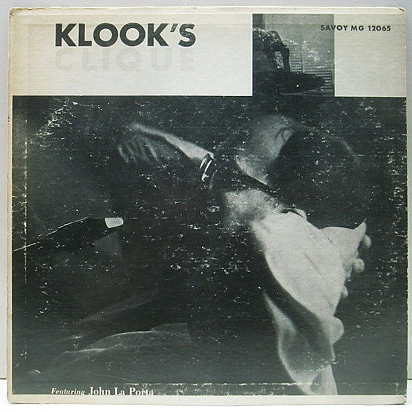 レコードメイン画像：美盤!美再生! MONO マルーン KENNY CLARKE JOHN LA PORTA Klook's Clique | DONALD BYRD, RONNIE BALL, WENDELL MARSHALL