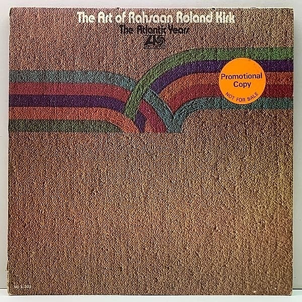 レコードメイン画像：プロモ ほぼ美盤!! 2LP 米オリジナル The Art Of Rahsaan ROLAND KIRK - The Atlantic Years ('73 Atlantic) ローランド・カーク