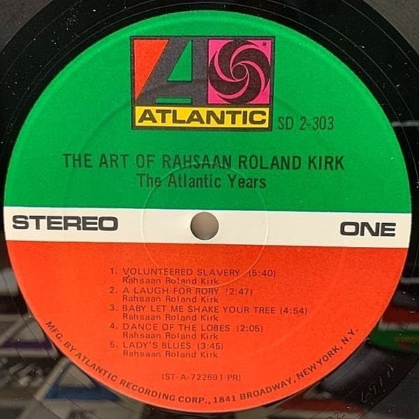 ★ＵＳオリジナル盤★『過去・現在・未来そして夢』ローランド・カークＬＰ ROLAND KIRK / I Talk With The Spirits (LP) / Limelight