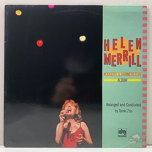 レコードメイン画像：極美盤!! USオリジナル HELEN MERRILL Rodgers & Hammerstein Album ('82 DRG) インティメイトなロジャース＆ハマーシュタイン集