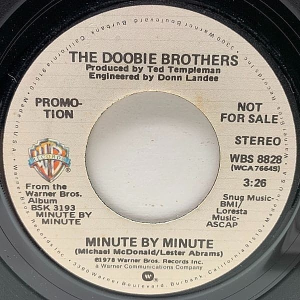 DOOBIE BROTHERS / Minute By Minute (7) / Warner Bros