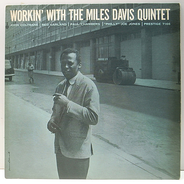 レコードメイン画像：レアな美品!! 1st NJ 完全オリジナル MONO 深溝 MILES DAVIS Workin (Prestige 7166) RVG刻印 John Coltrane, Red Garland, Paul Chambers