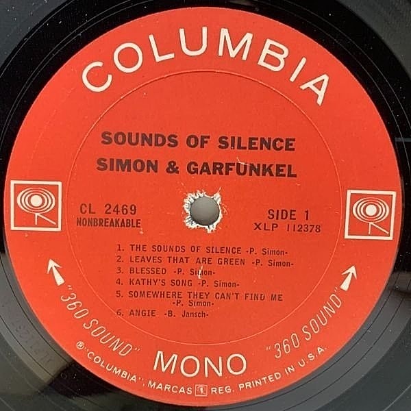 SIMON and GARFUNKEL / Sounds Of Silence (LP) / Columbia