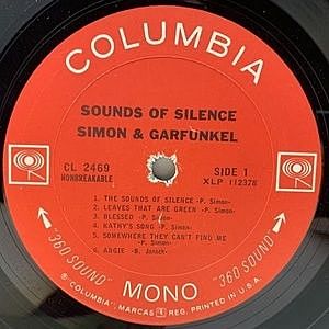 SIMON and GARFUNKEL / Sounds Of Silence (LP) / Columbia