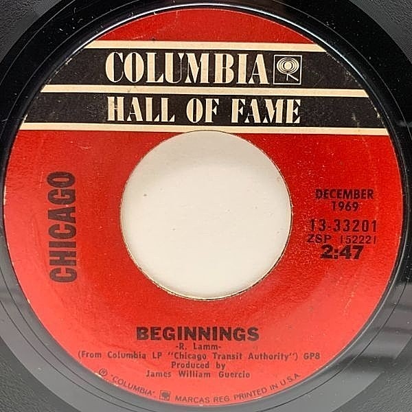 CHICAGO / Questions 67 And 68 / Beginnings (7) / Columbia