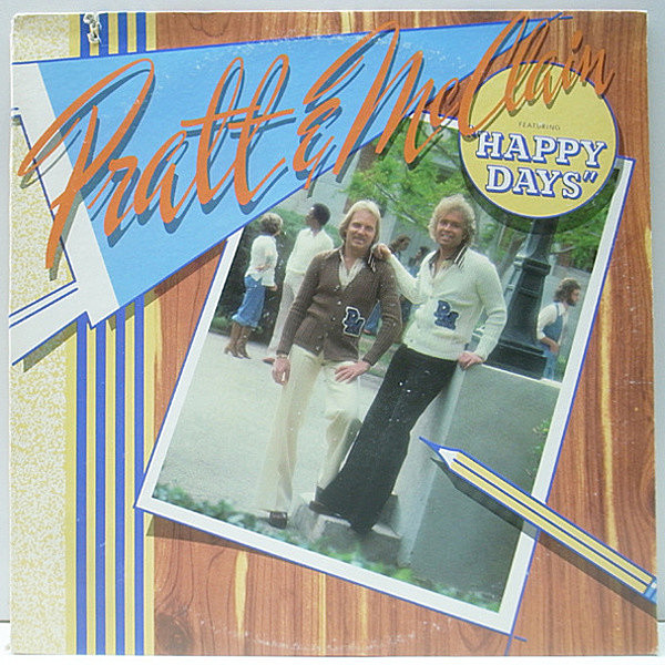 レコードメイン画像：【MELLOW GROOVE ～ SOUL ～ AOR好きにも人気】美品 USオリジナル PRATT & McCLAIN Happy Days ('76 Reprise)