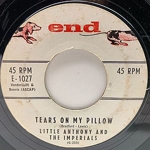 レコード画像：LITTLE ANTHONY AND THE IMPERIALS / Tears On My Pillow