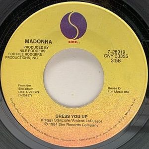 レコード画像：MADONNA / Dress You Up