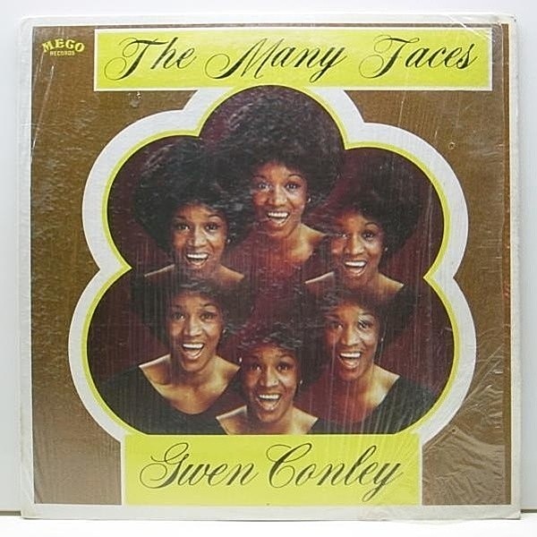 レコードメイン画像：美盤!! USオリジ GWEN CONLEY many faces GOOD SOUL サバービア