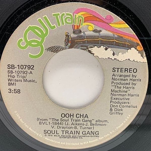 レコードメイン画像：USオリジナル 7インチ SOUL TRAIN GANG Ooh Cha / Country Girl ('76 Soul Train) ノーザンソウル 45RPM.