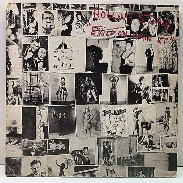 レコードメイン画像：良好!! 2LP 初版1841BROADWAY 米オリジナル ROLLING STONES Exile On Main ST (COC-2-2900) メイン・ストリートのならず者 専用インナー付