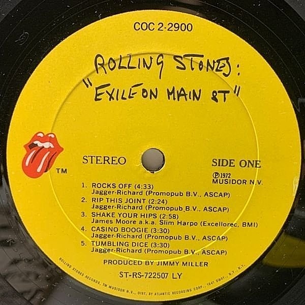 洋楽 The Rolling Stones Exile on Main St. LP Exile on Main St. 2LP - Half Speed Master - The Rolling Stones