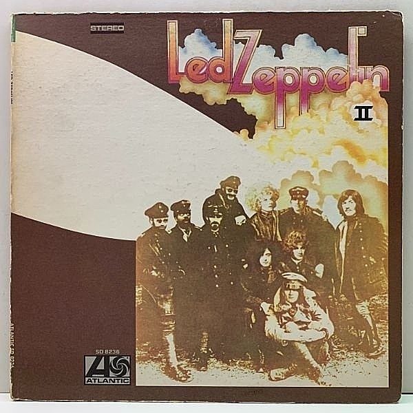 レコードメイン画像：激レア!!【RL刻印 & 両Aマト】US 完全オリジナル LED ZEPPELIN II ('69 Atlantic SD 8236) B面7ミリの幅狭 LUDWIG Cut 轟音 ラウドカット