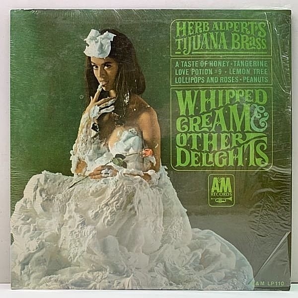 レコードメイン画像：稀少なシュリンク付き!! MONO 初版 R無し USオリジ HERB ALPERT & Tijuana Brass Whipped Cream ('65 A&M) オールナイトニッポンのテーマ