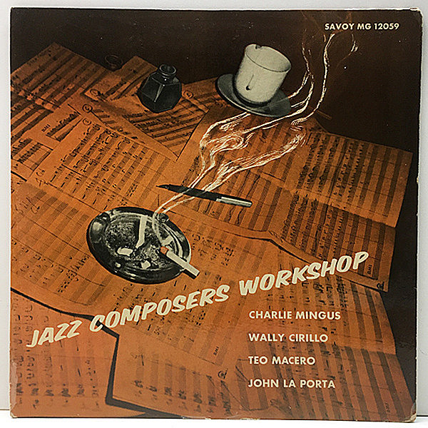 レコードメイン画像：【TEO MACERO, JOHN LaPORTAらが参加】USオリジナル 手書きRVG, MONO 赤ラベル 深溝 CHARLIE MINGUS Jazz Composers Workshop 初期の重要作