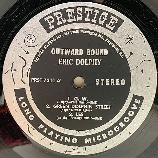 ERIC DOLPHY / Outward Bound (LP) / Prestige | WAXPEND RECORDS