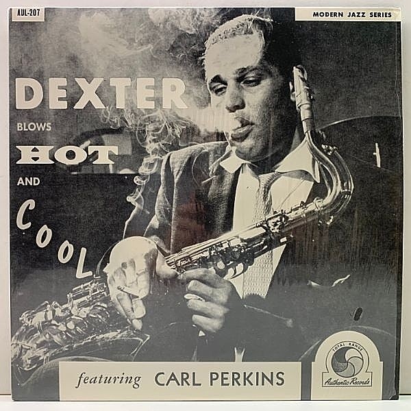 レコードメイン画像：w/シュリンク MONO 米モノラル DEXTER GORDON Blows Hot And Cool (Dootone) CARL PERKINSとの唯一の共演でもある初リーダー作！