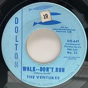 レコード画像：VENTURES / Walk -- Don't Run / Home