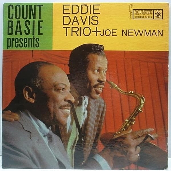 レコードメイン画像：良品!! MONO両溝 Orig. EDDIE DAVIS TRIO + JOE NEWMAN / Basie