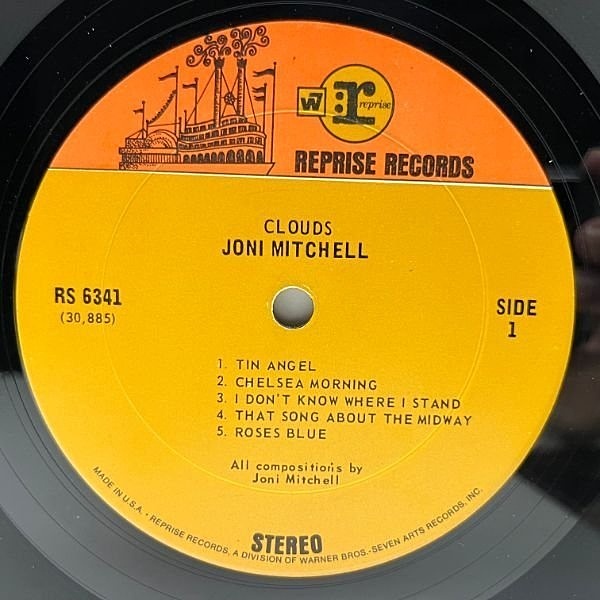 【ノリ】★ＵＳ盤セカンド・プレス★『ＣＬＯＵＤＳ』ジョニ・ミッチェルＬＰ Joni Mitchell – Clouds – CD (Album, Reissue, Remastered