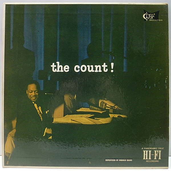 レコードメイン画像：レアな美品 1st Clef 深溝 MONO オリジナル COUNT BASIE The Count! 額縁 コーティングJK | JOE NEWMAN, PAUL QUINICHETTE, FREDDIE GREEN