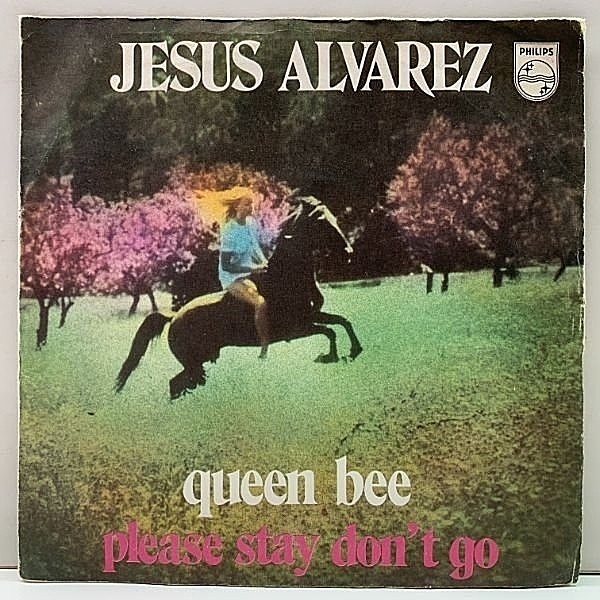 レコードメイン画像：【ジャケ付き・伊プレス】美盤!! 7インチ JESUS ALVAREZ Please Stay Don't Go / Queen Bee フリーソウル好きもマスト MODERN SOUL