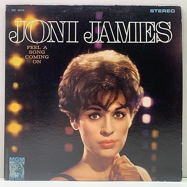 レコードメイン画像：良好!! USオリジナル JONI JAMES I Feel A Song Coming On ('62 MGM) After Hoursと並ぶ最もジャジーな人気盤 ジョニ・ジェイムス 米 初回