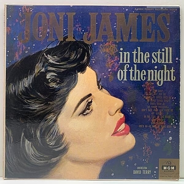 レコードメイン画像：USオリジナル MONO 深溝 コーティング JONI JAMES In The Still Of The Night ('56 MGM) ジョニ・ジェームスが歌うジャズスタンダード集