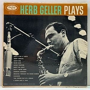 レコード画像：HERB GELLER / Herb Geller Plays