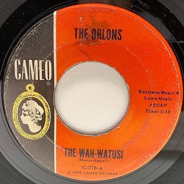 レコードメイン画像：【60's ガールズポップクラシック】USオリジナル 7インチ ORLONS The Wah-Watusi / Holiday Hill ('62 Cameo) オーロンズ 45RPM.