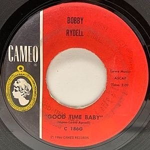 レコード画像：BOBBY RYDELL / Good Time Baby / Cherie