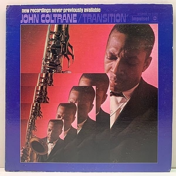 レコードメイン画像：レアな良好盤!! LW刻印 USオリジナル JOHN COLTRANE Transition (Impulse) 変遷 VANGELDER録音 フリー突入前夜のモード期最終章！