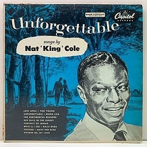 レコード画像：NAT KING COLE / Unforgettable