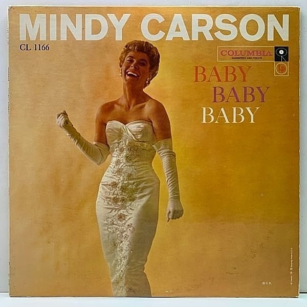 レコードメイン画像：レアな美盤!! MONO 6eye 深溝 USオリジナル MINDY CARSON Baby Baby Baby ('58 Columbia) ミンディ・カーソン Jazzyな最高傑作