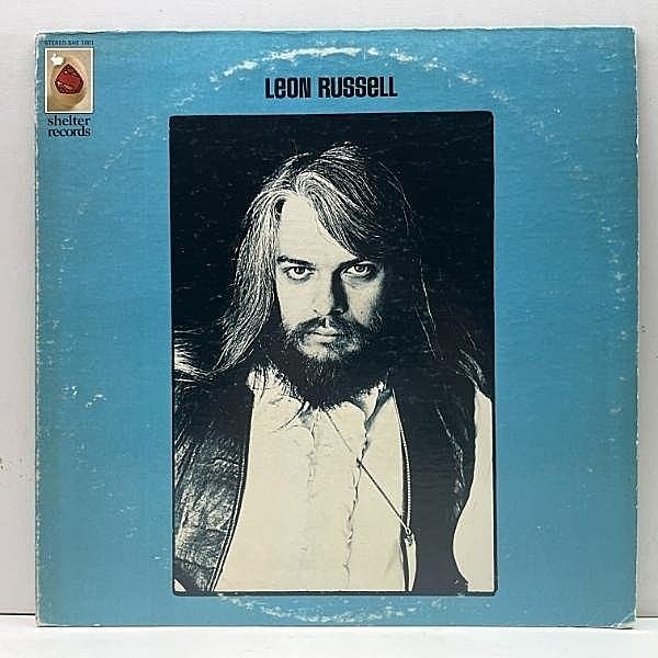 レコードメイン画像：レア!良好盤! US 完全オリジナル 初版オンリー【Old Masters 収録盤】LEON RUSSELL Same／1st ('70 Shelter) 未修正ラベ レオン・ラッセル