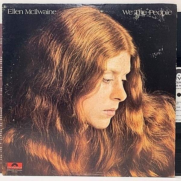 レコードメイン画像：珍しいインサート付き!プロモ!美盤! RL刻印 USオリジ ELLEN McILWAINE We The People ('73 Polydor) ファンキー・フォークロック不朽の名作