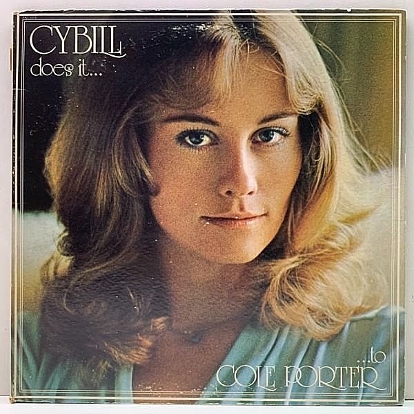 レコードメイン画像：美盤!! TML刻印 USオリジナル CYBILL SHEPHERD Cybill Does It... To Cole Porter ('74 Paramount) シビル・シェパード 1st デビュー