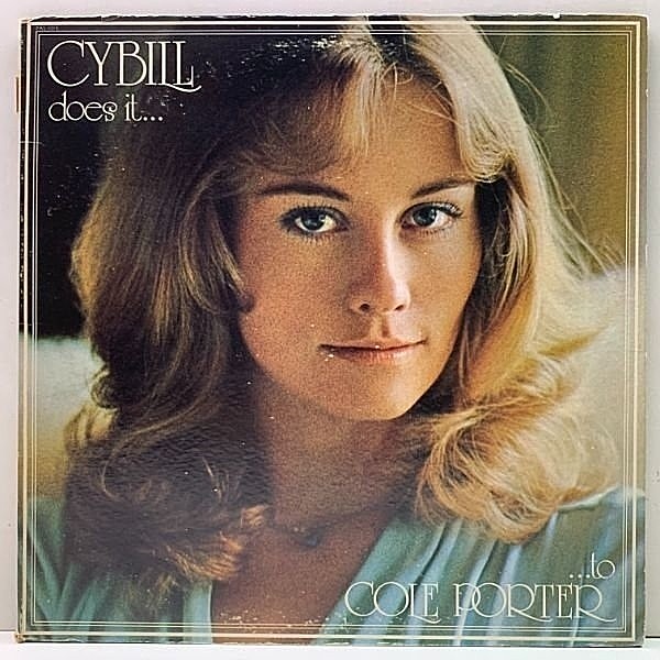 レコードメイン画像：美盤!! TML刻印 USオリジナル CYBILL SHEPHERD Cybill Does It... To Cole Porter ('74 Paramount) シビル・シェパード 1st デビュー