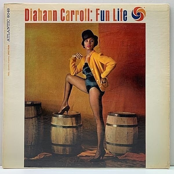 レコードメイン画像：良好!! MONO 初版 白ファン 3色ラベル USオリジナル DIAHANN CARROLL Fun Life ('60 Atlantic) ダイアン・キャロル 代表作